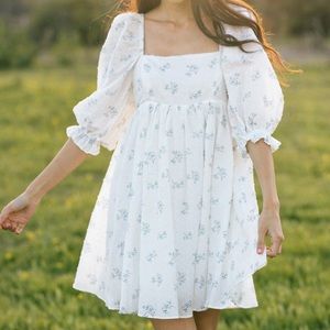 Storia Babydoll Floral Dress